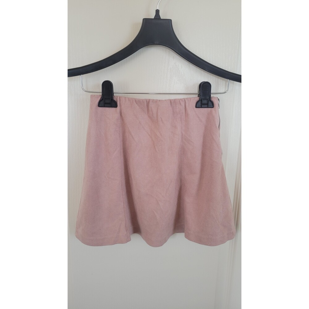 John Galt Brandy Melville Pink Skater Skirt